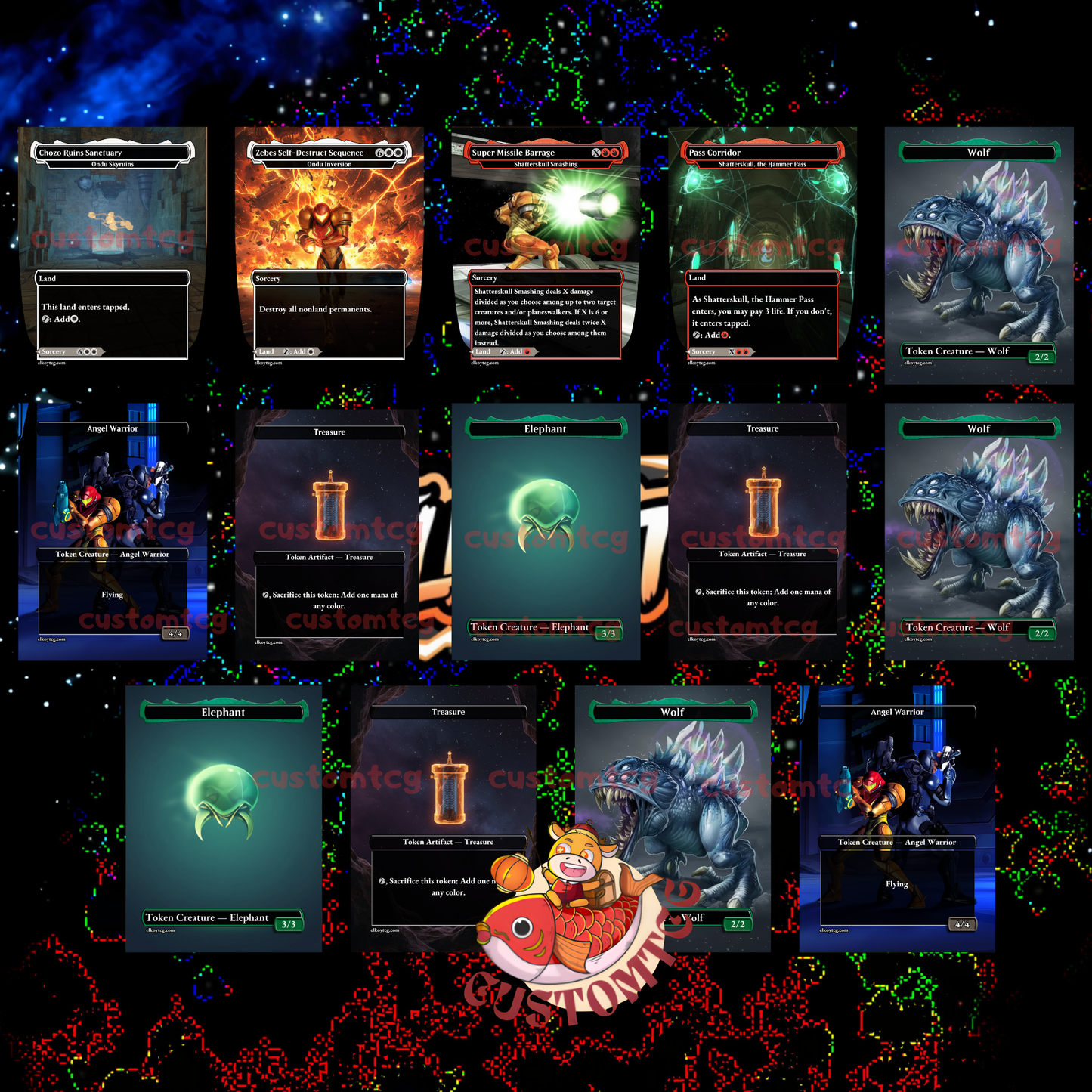 Metroid V2 Custom Deck