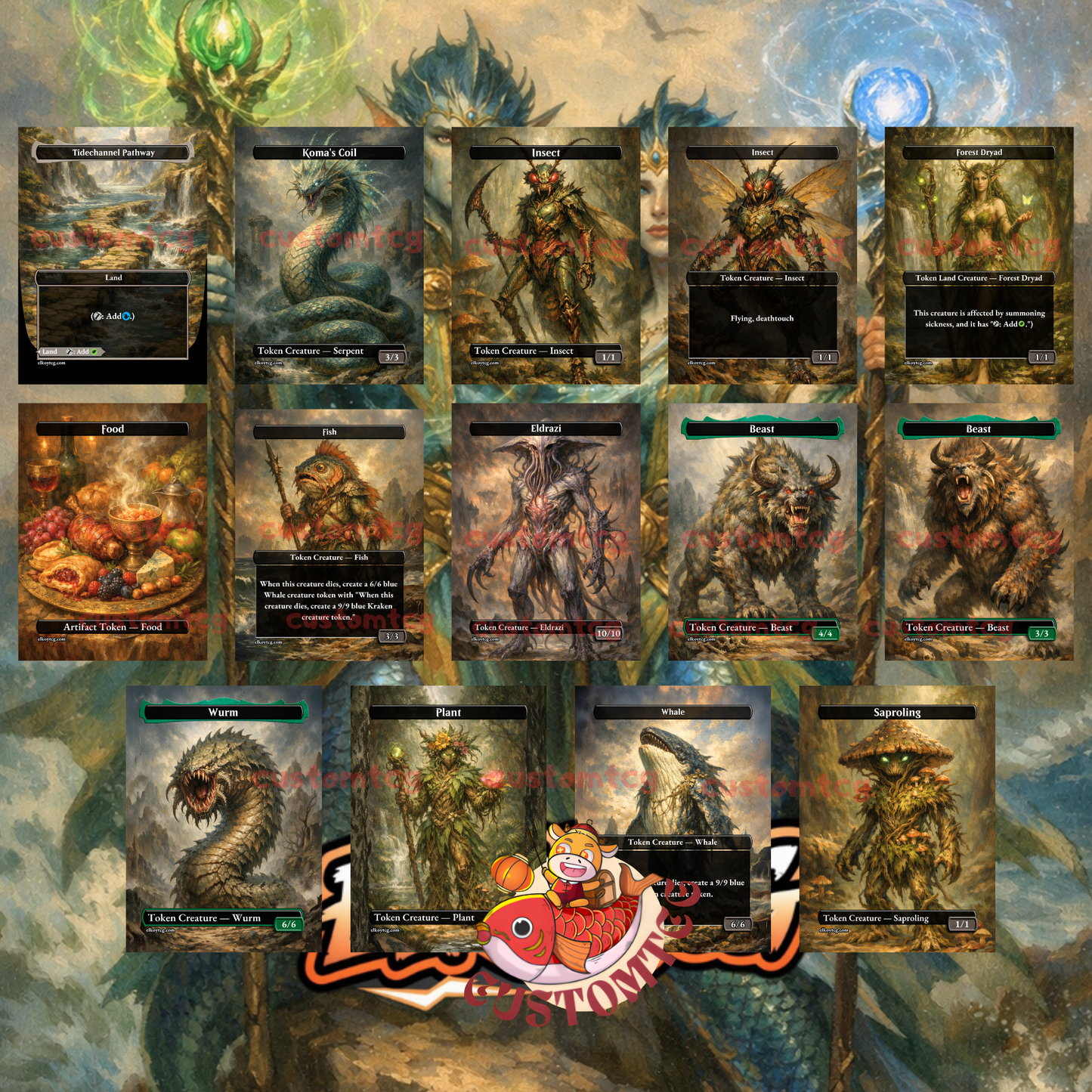 Adrix and Nev, Twincasters Custom Deck