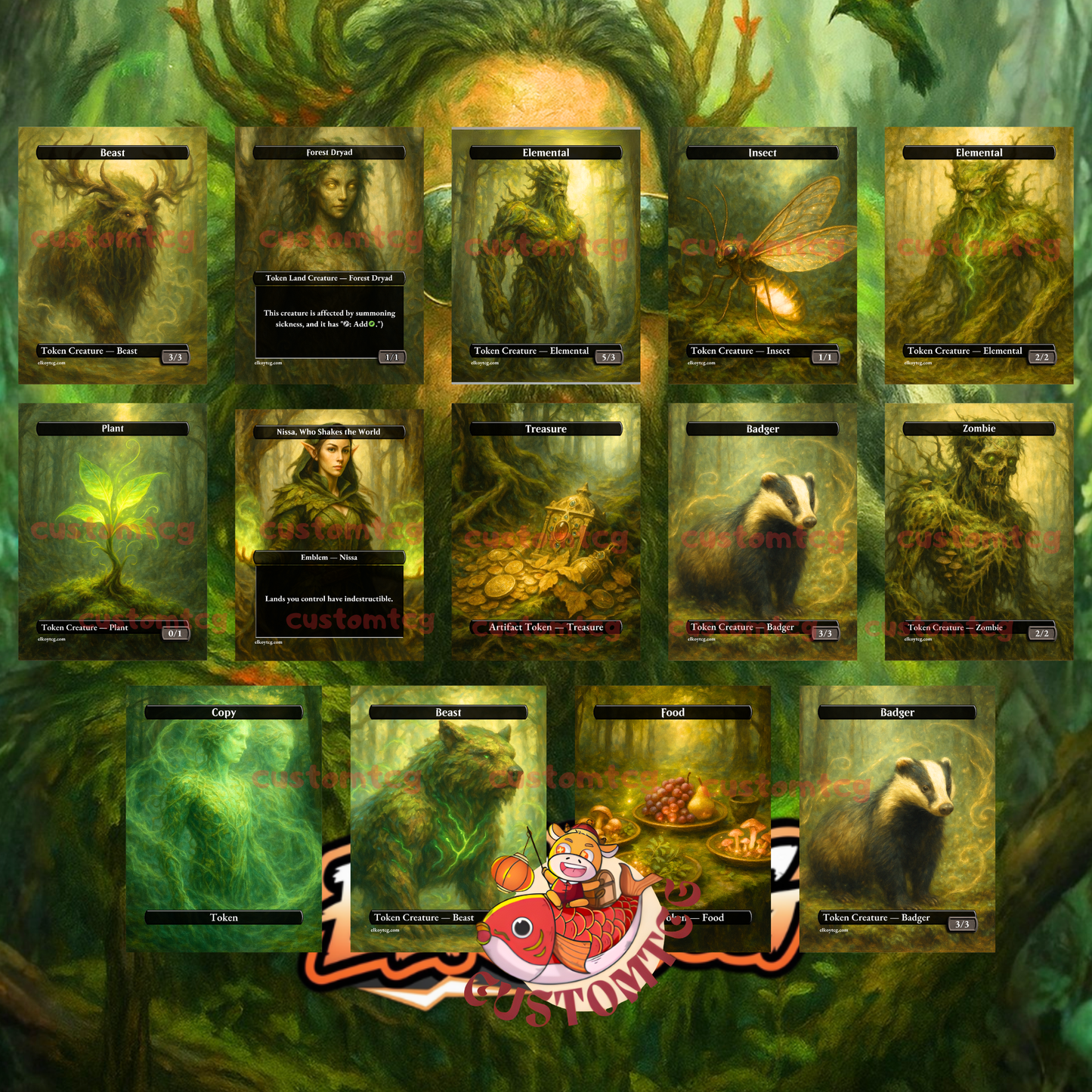 🌿 Greensleeves, Maro-Sorcerer — Custom Deck