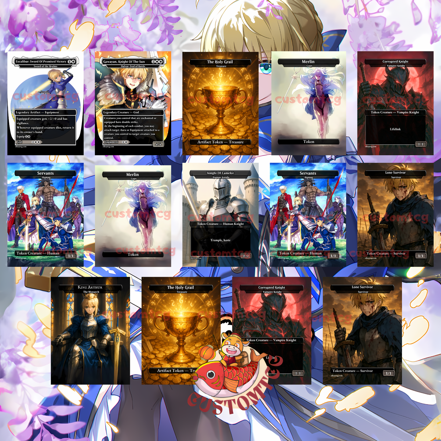 Fate Round Table V4 Custom DecK