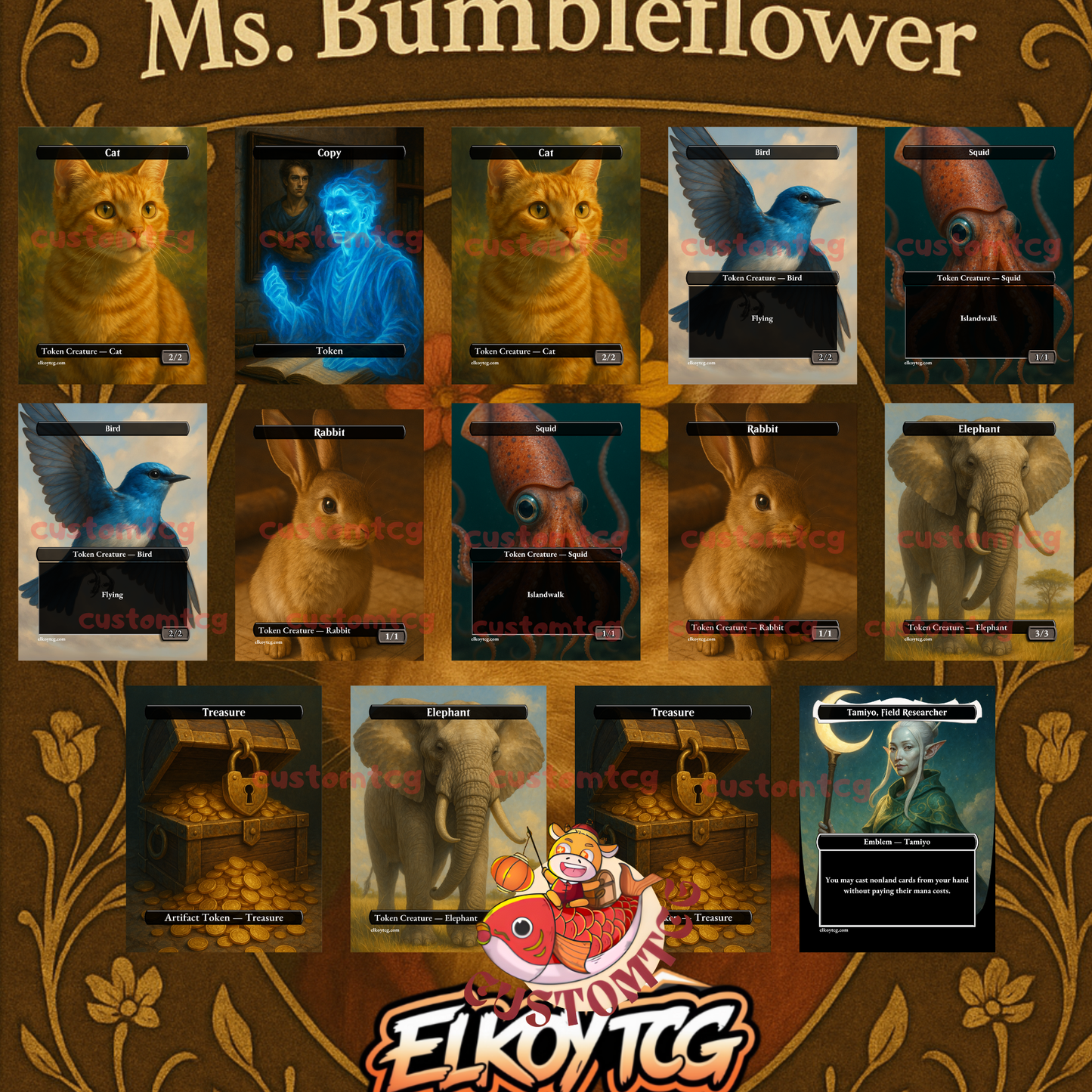 Ms. Bumbleflower — Top 48 Commander Showcase 🌼🐰