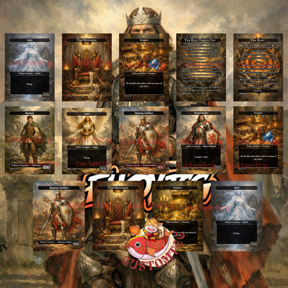 ARAGORN, KING OF GONDOR Custom Deck