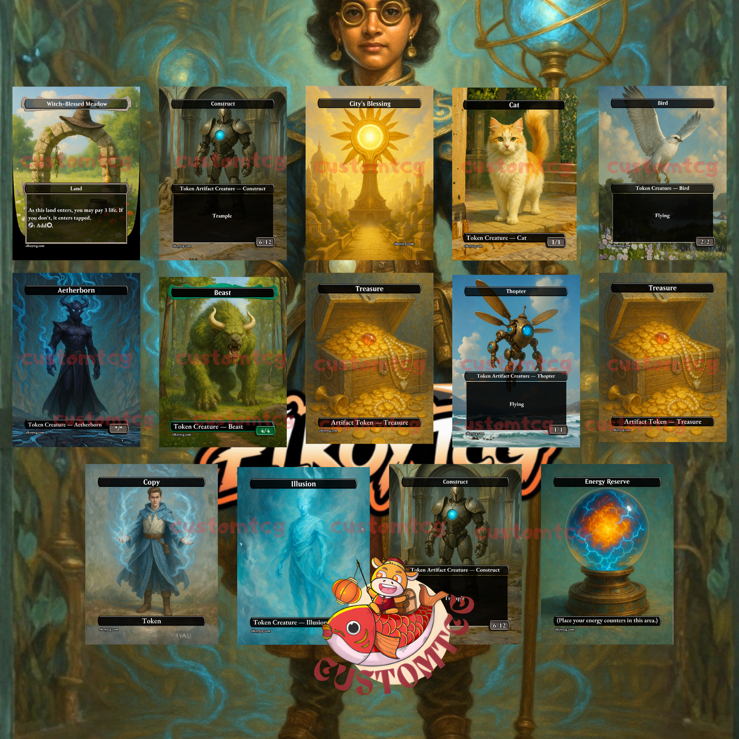 Satya, Aetherflux Genius – Custom Deck