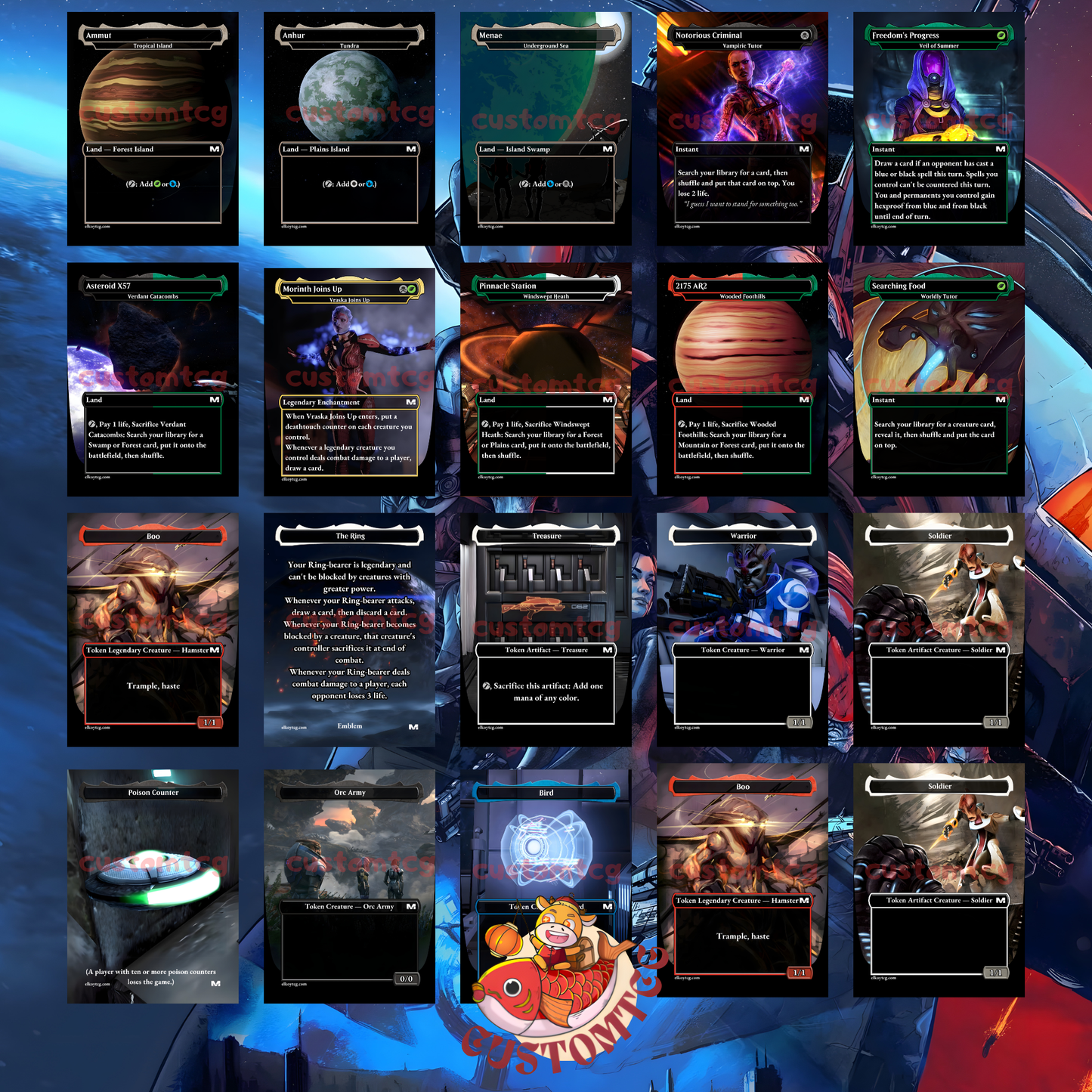 Mass Effect Custom Deck