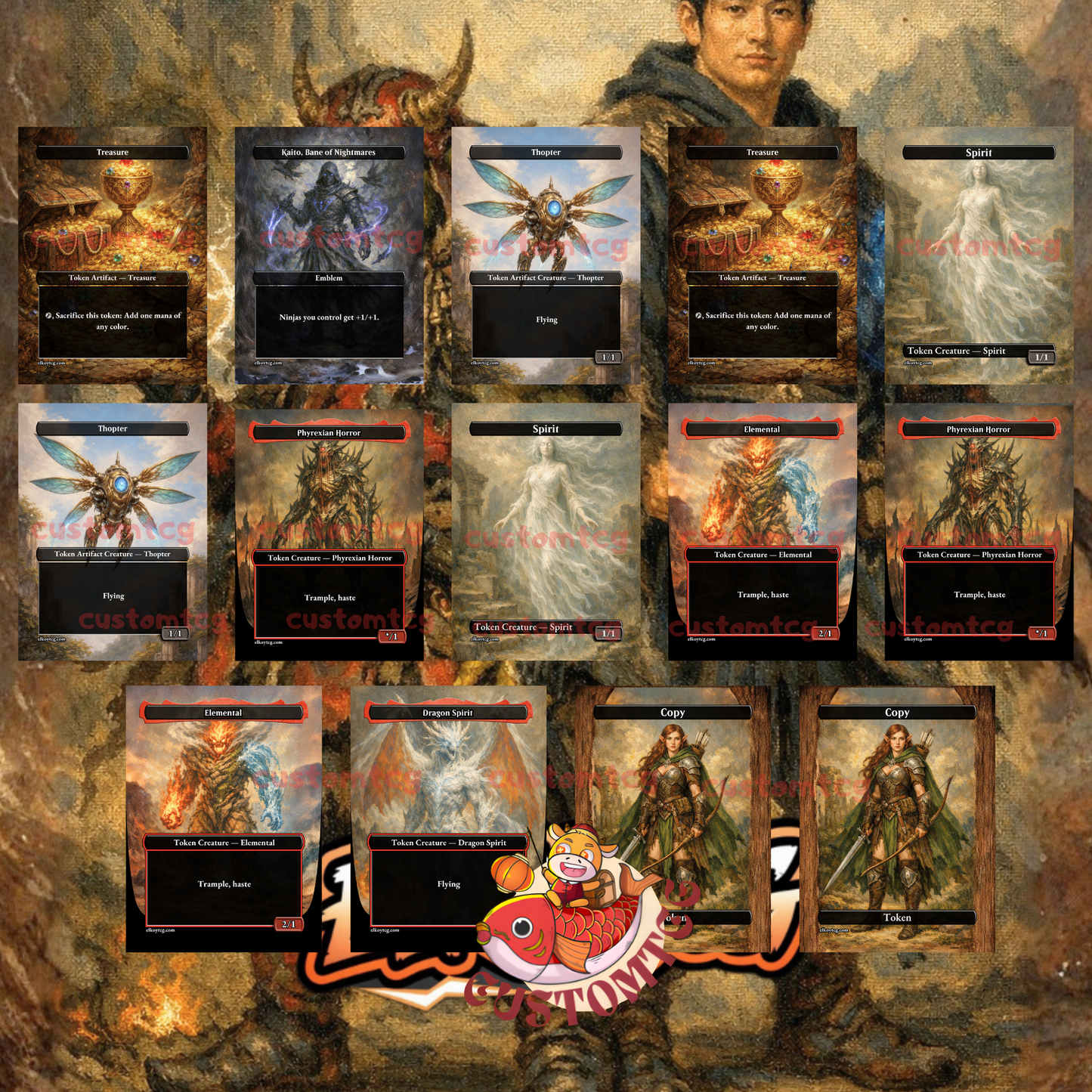 Goro-Goro and Satoru Custom Deck