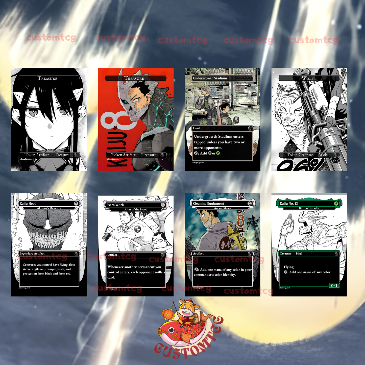 KAIJU Custom Deck