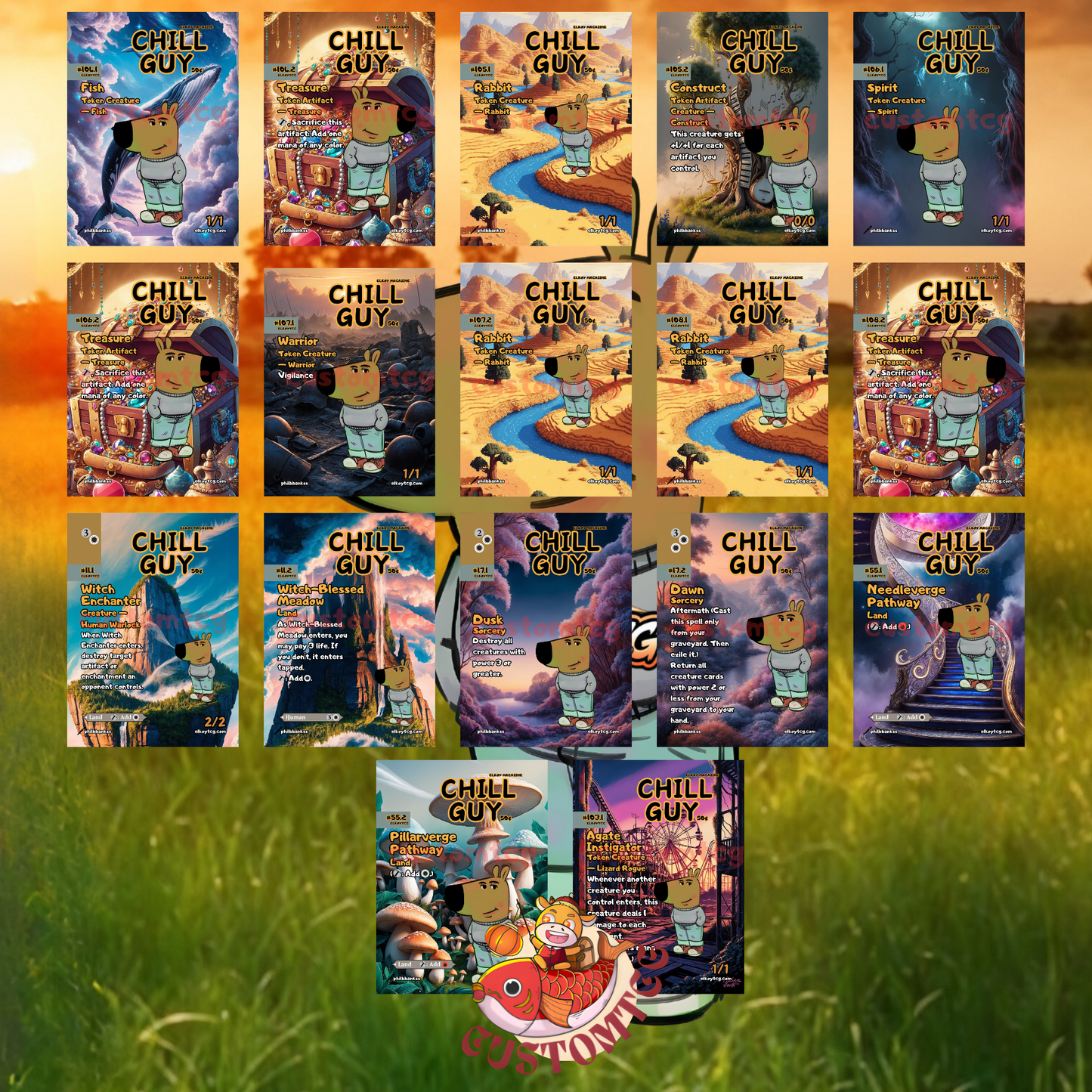 Chill Guy Commander Deck