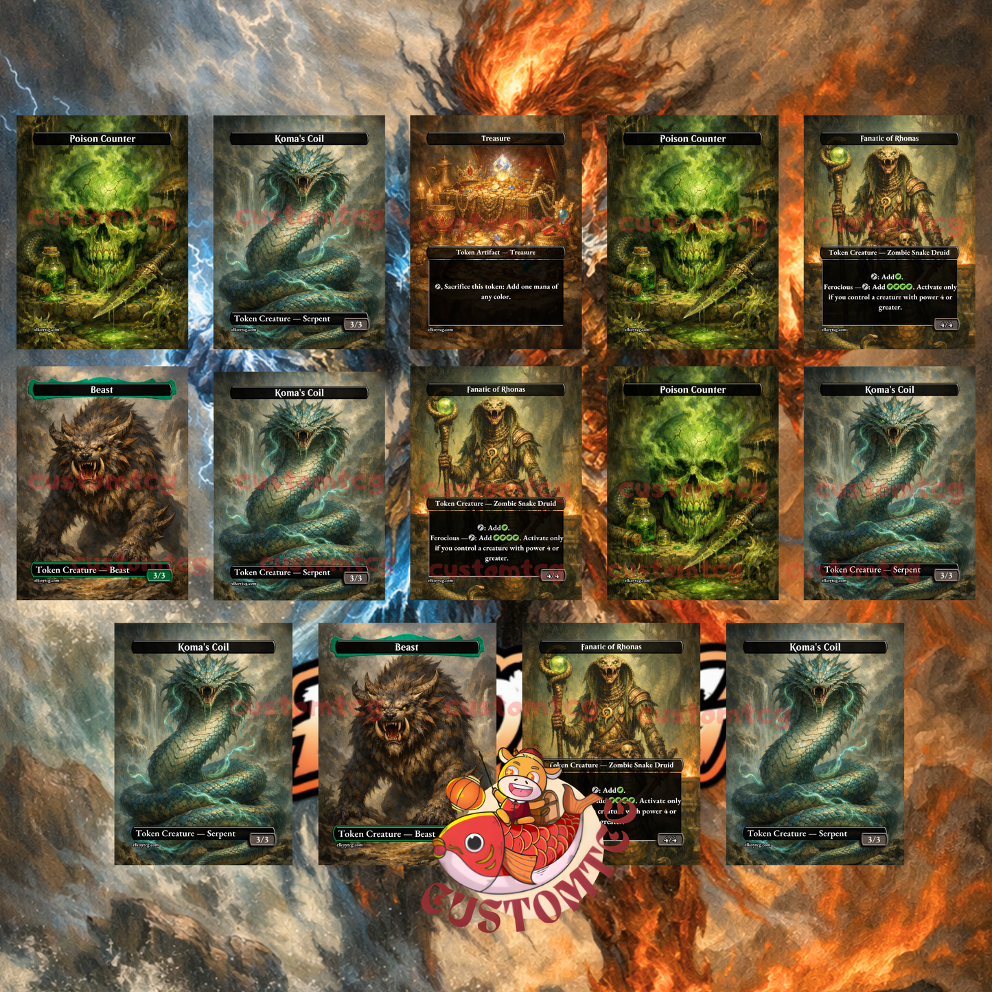 Maelstrom Wanderer Custom Deck
