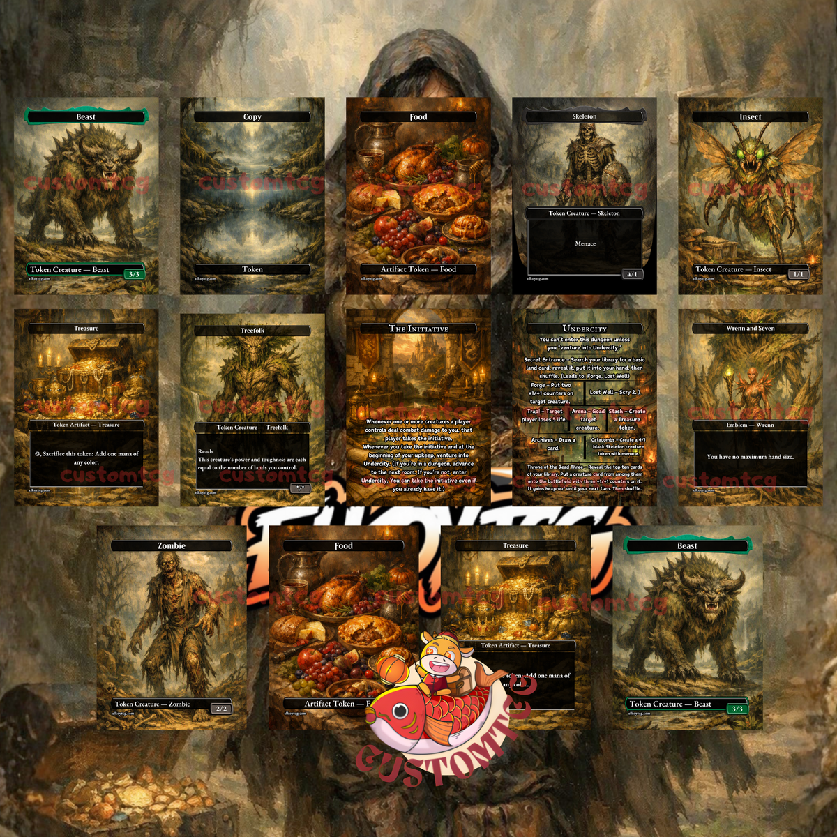 NINE-FINGERS KEENE Custom Deck