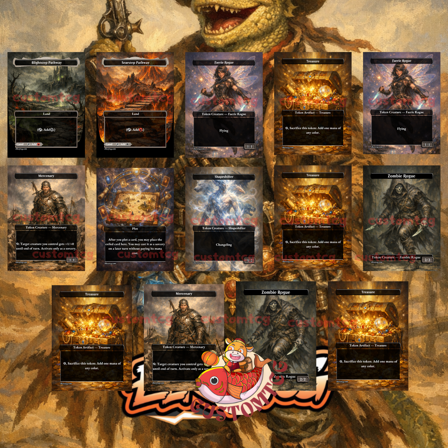 Laughing Jasper Flint Custom Deck
