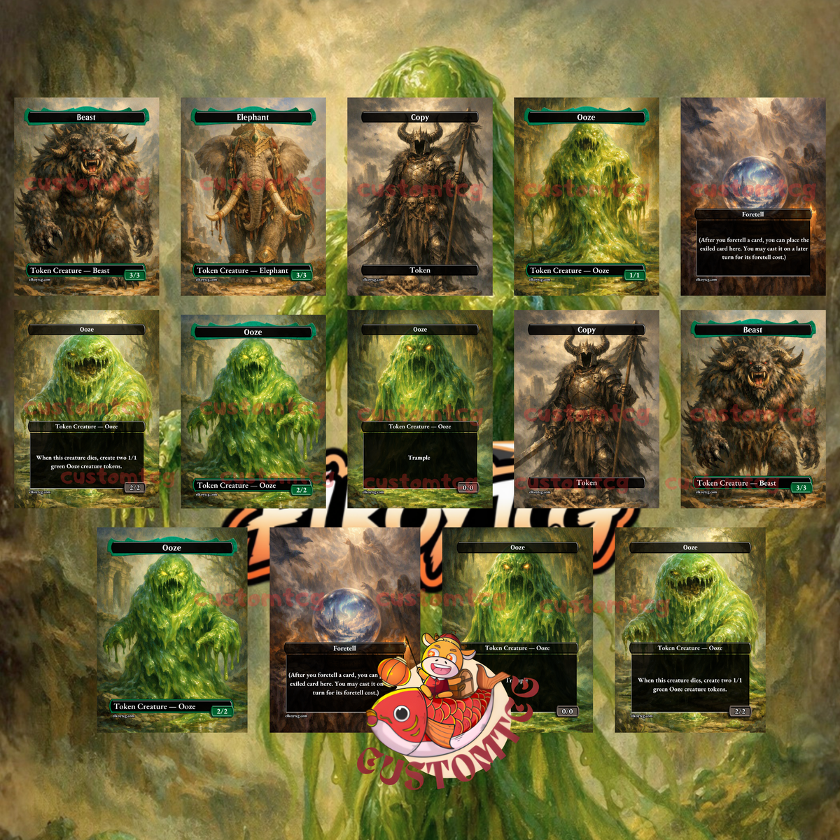 Aeve, Progenitor Ooze Custom Deck
