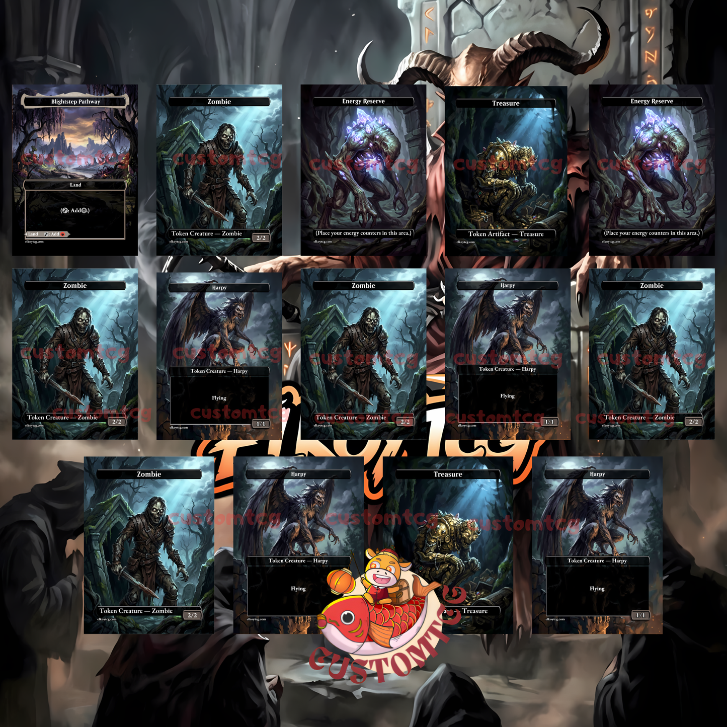 Rakdos, Patron of Chaos — Demon Tribal Custom Deck