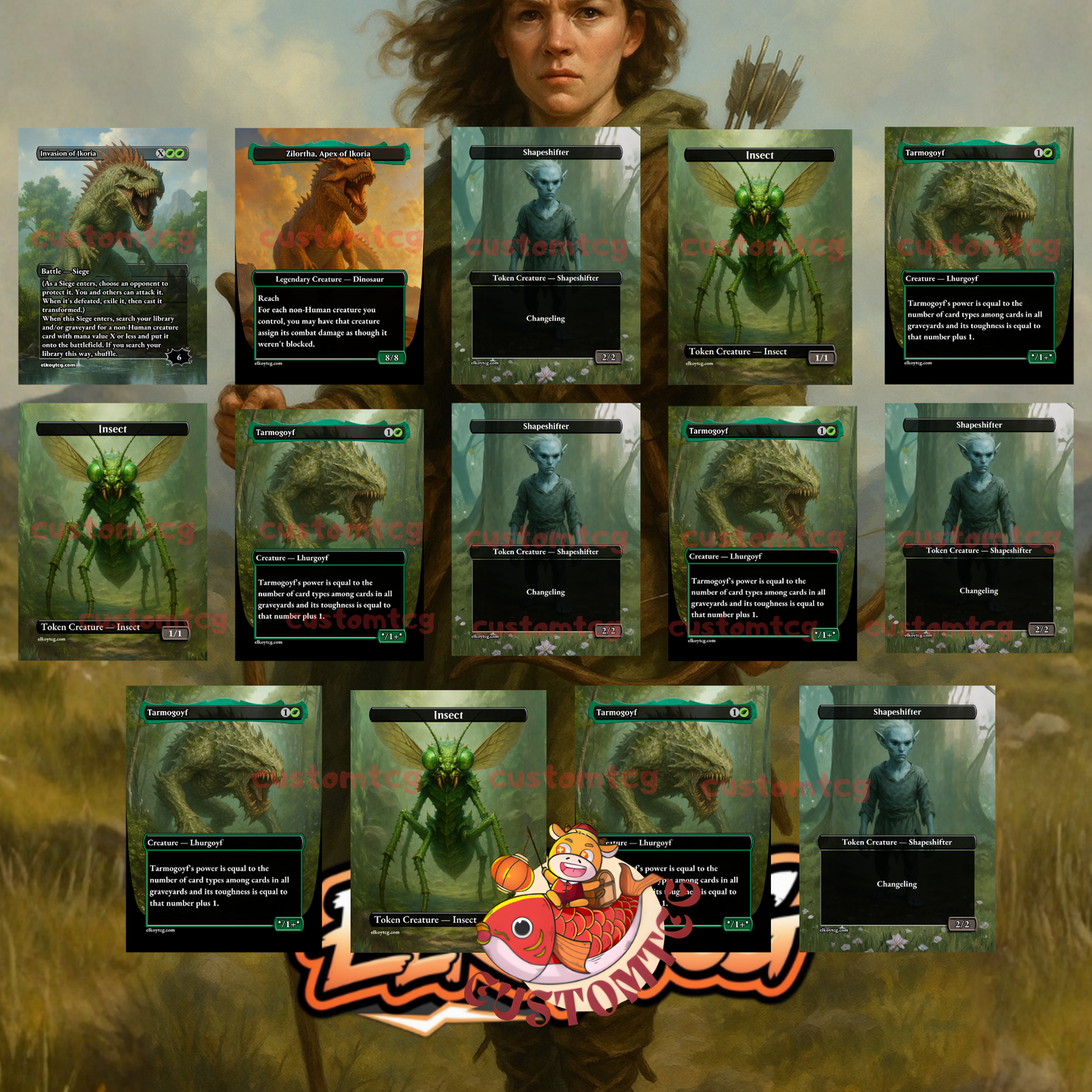 Disa, the Restless Lhurgoyf Custom Deck