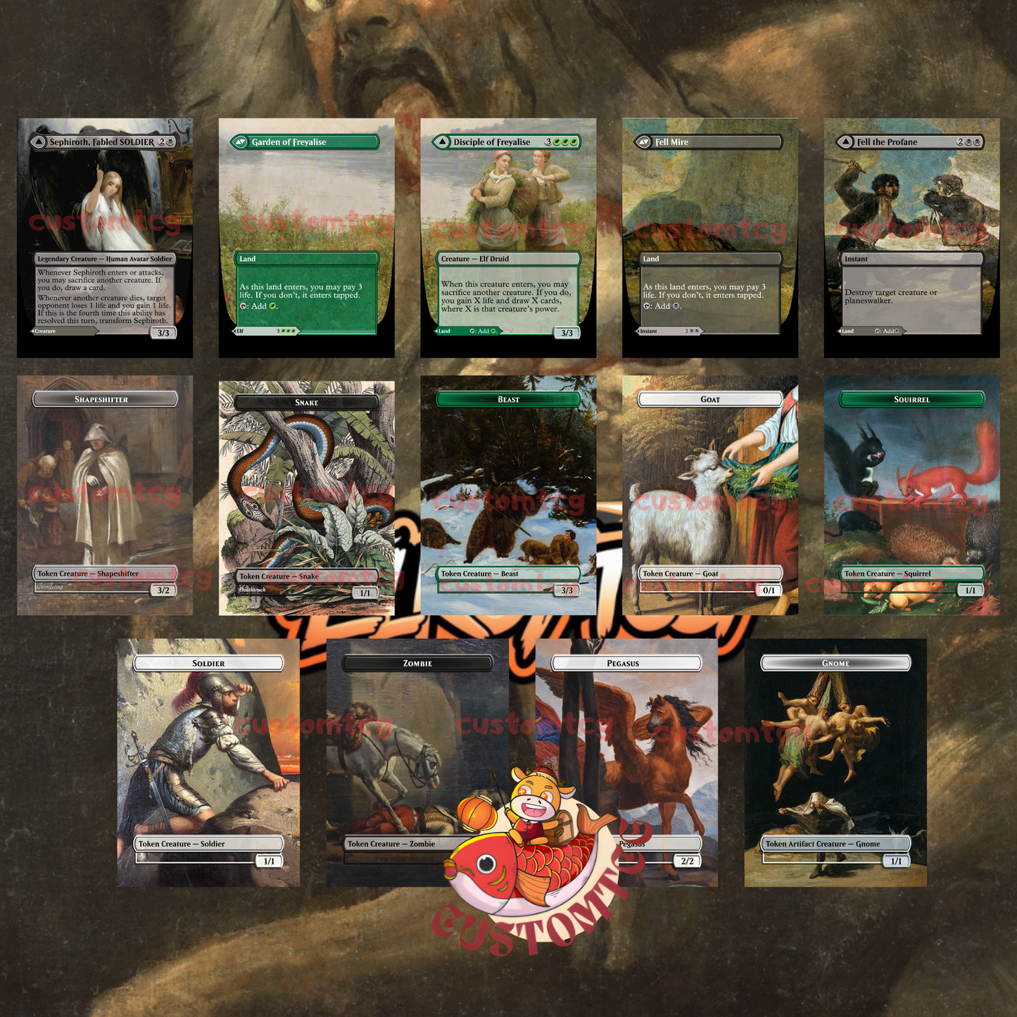 Myrkul, Lord of Bones Custom Deck