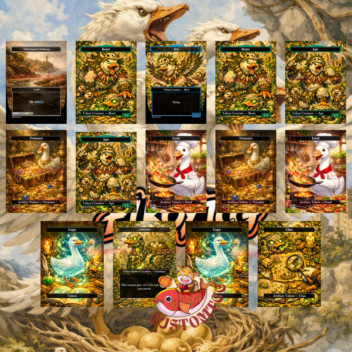 The Goose Mother Custom Deck