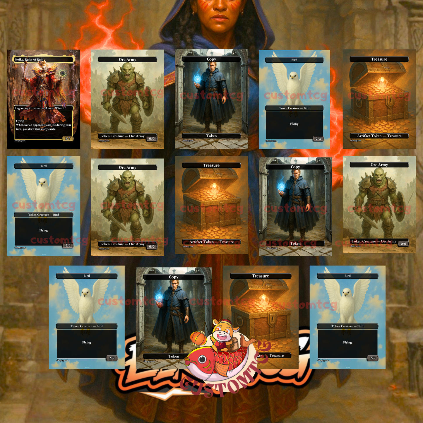 Inalla, Archmage Ritualist Custom Deck
