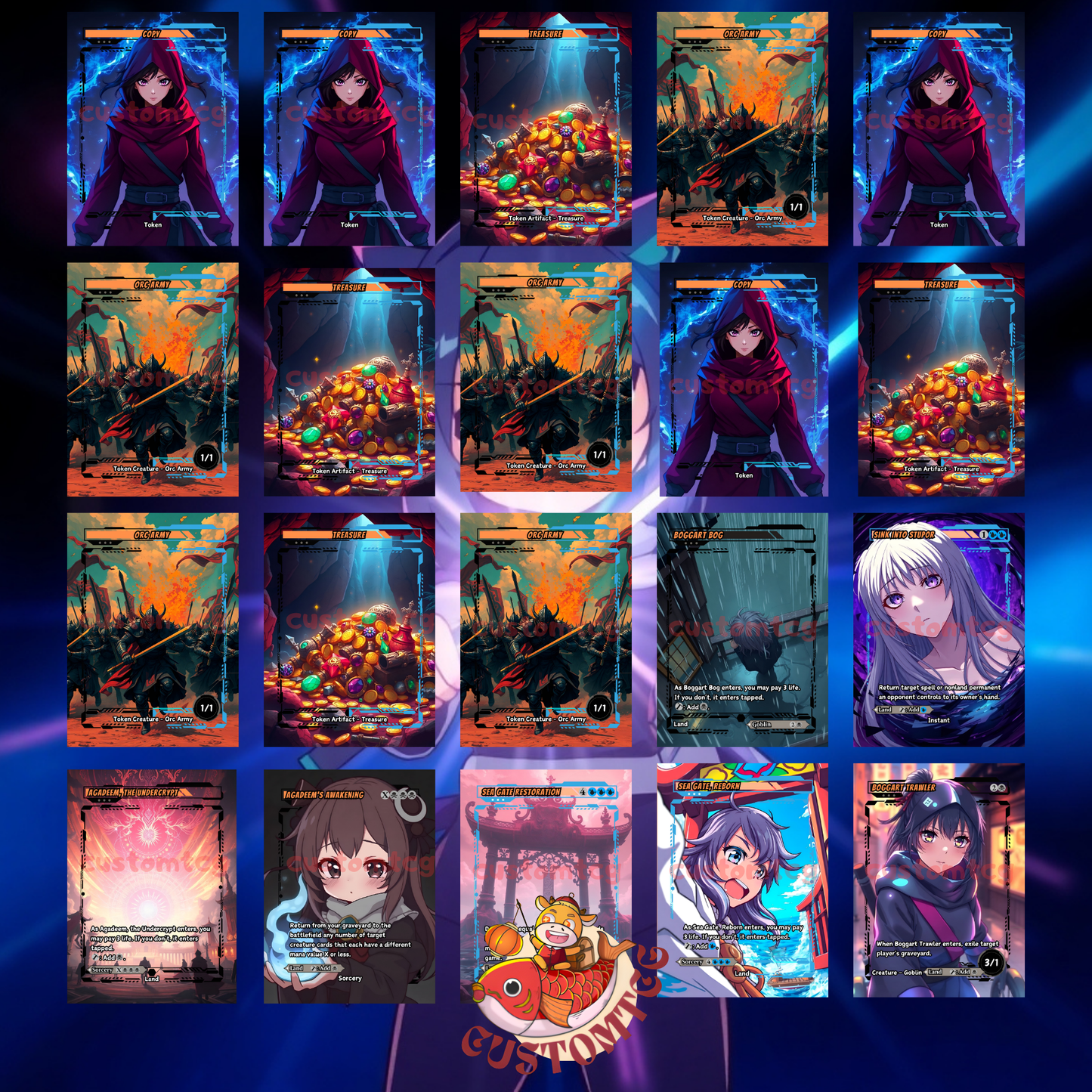 Yvrik0 Waifu C0mmander Deck