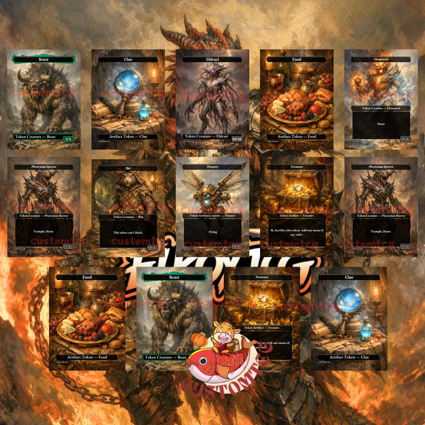 Ognis, the Dragon's Lash — Jund Treasure & Haste Aggro Custom Deck