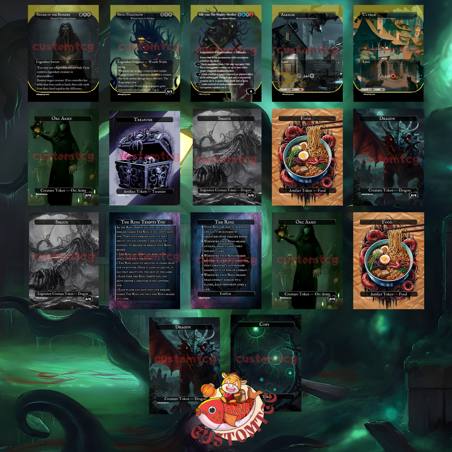 Cthulhu Custom Deck