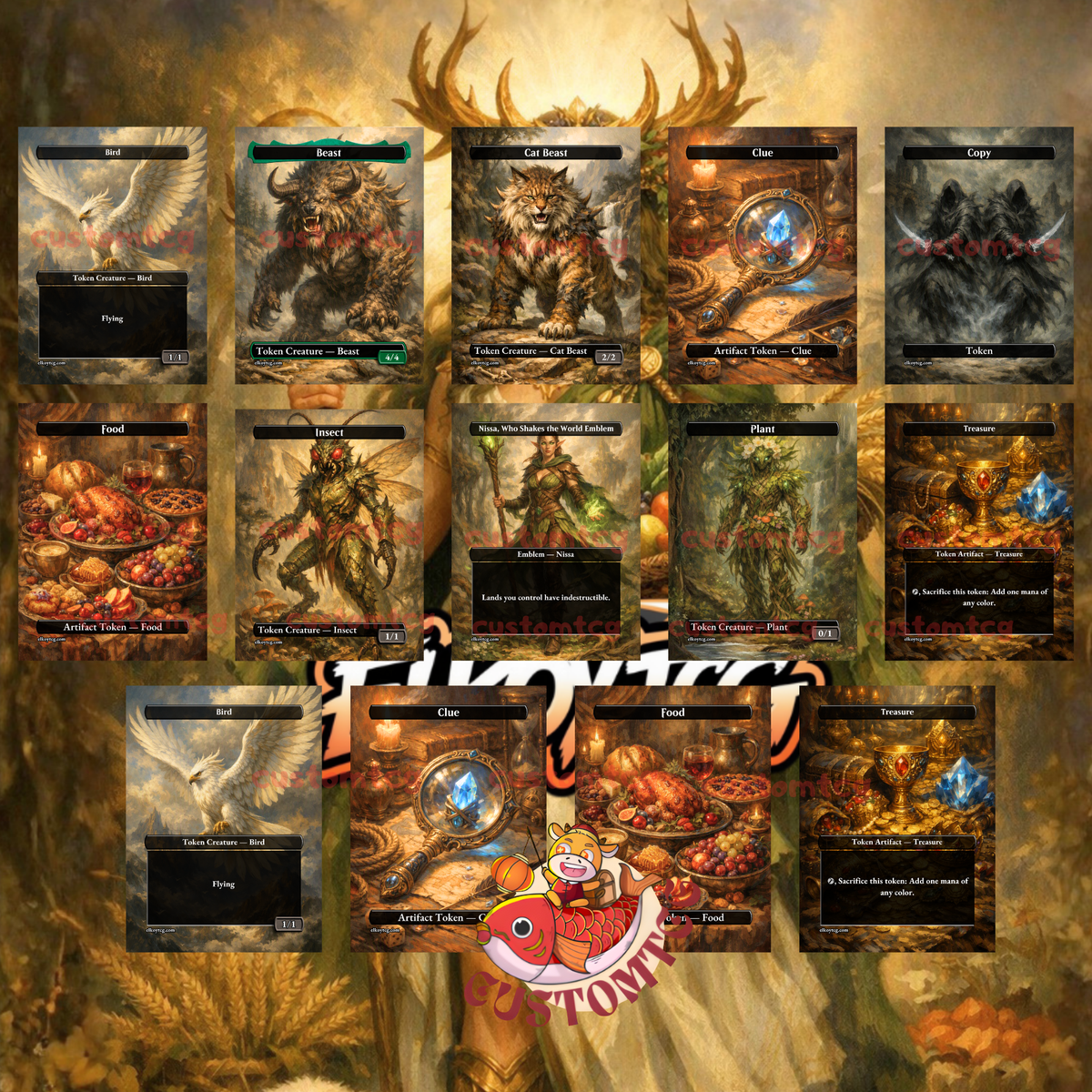 Karametra, God of Harvests — Selesnya (GW) Landfall & Ramp Commander Custom Deck