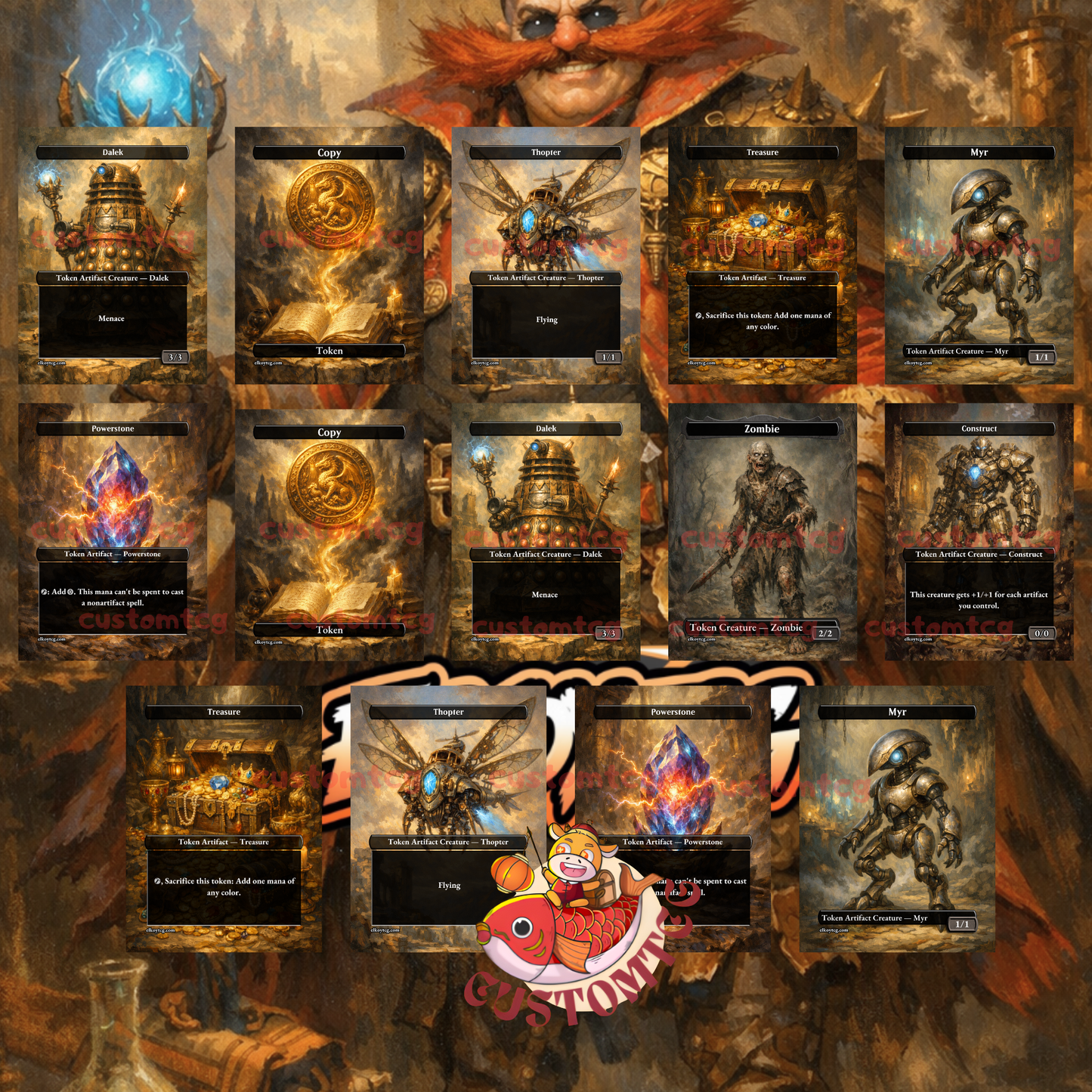 Dr. Eggman Custom Deck