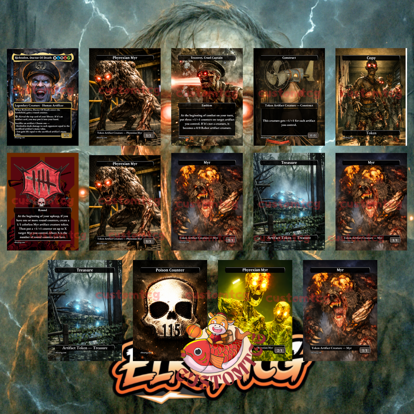 COD Zombies Custom Deck