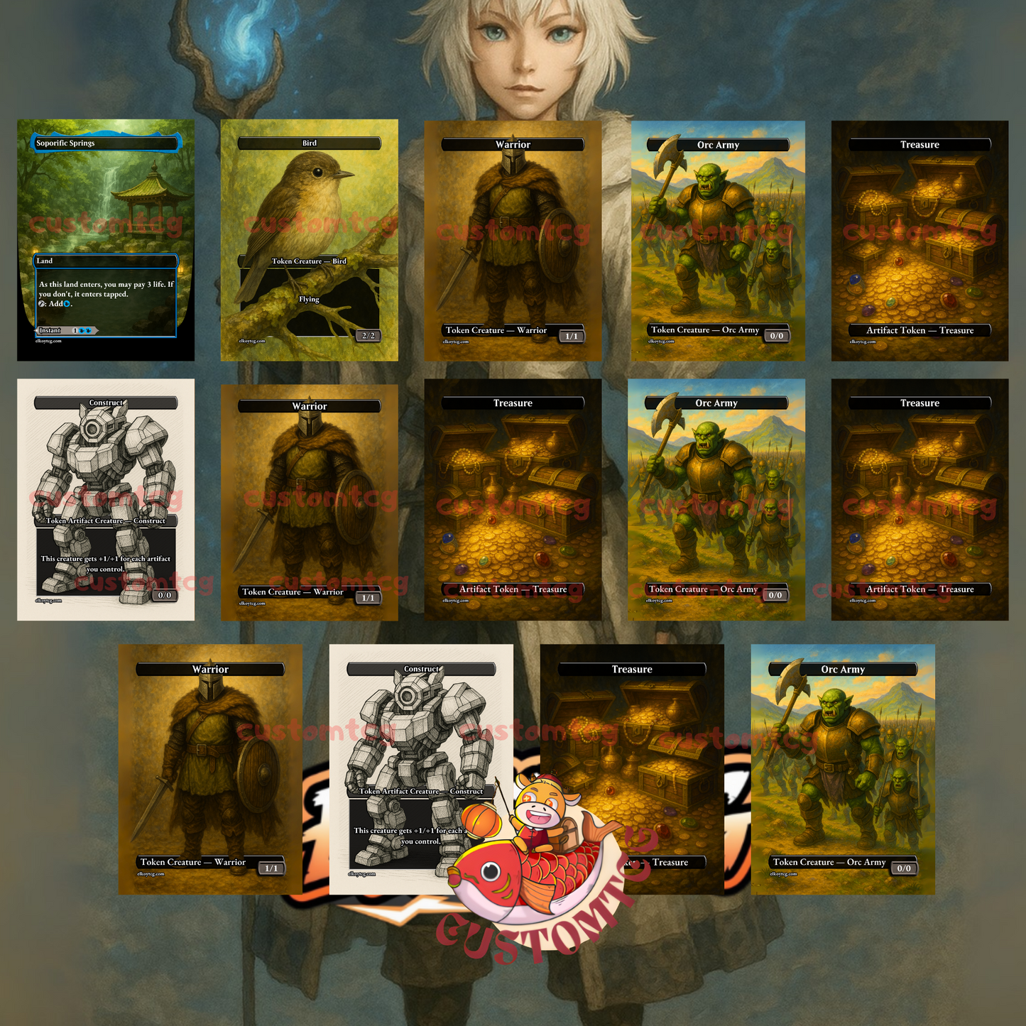 Y'shtola, Night's Blessed Custom Deck