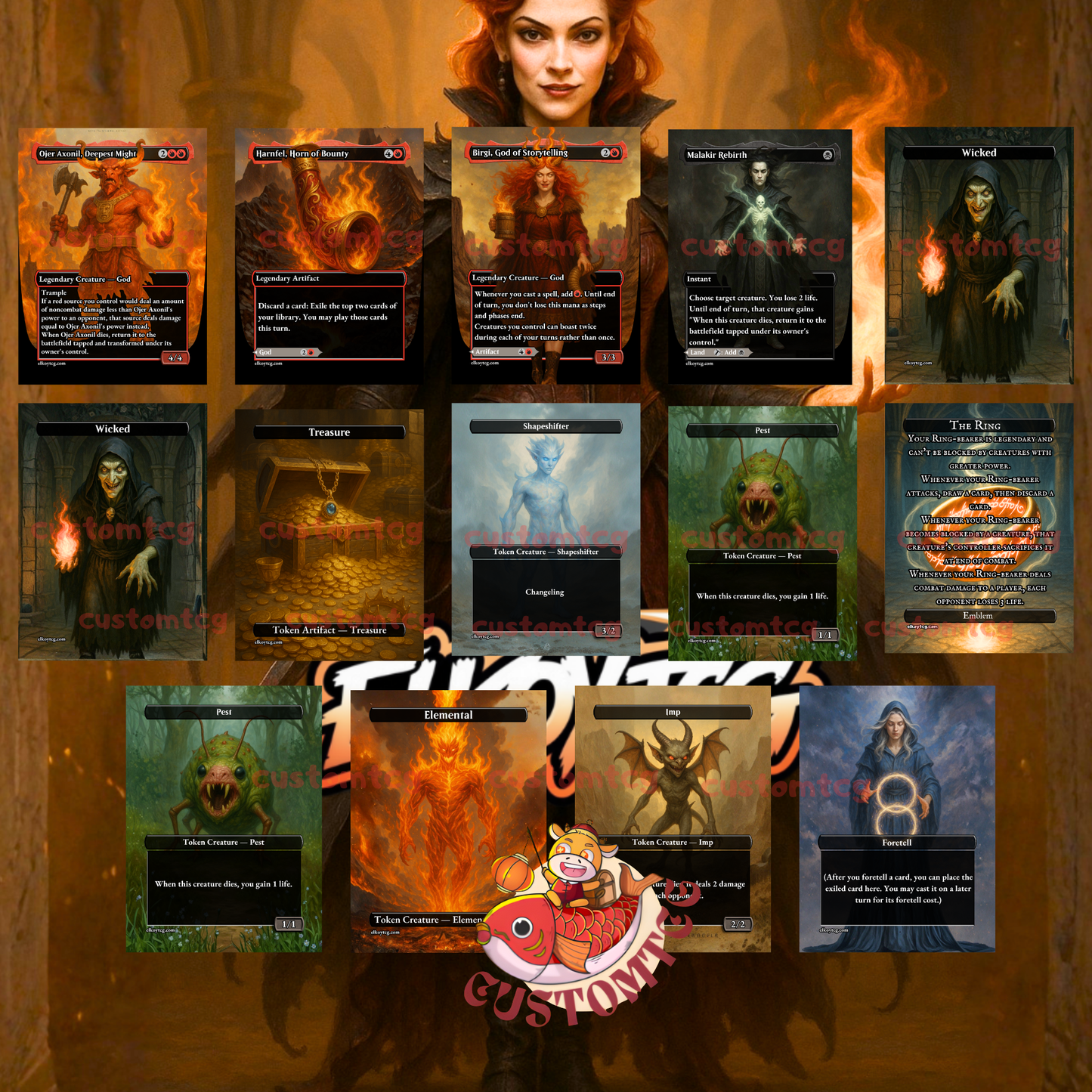 Judith, Carnage Connoisseur Custom Deck