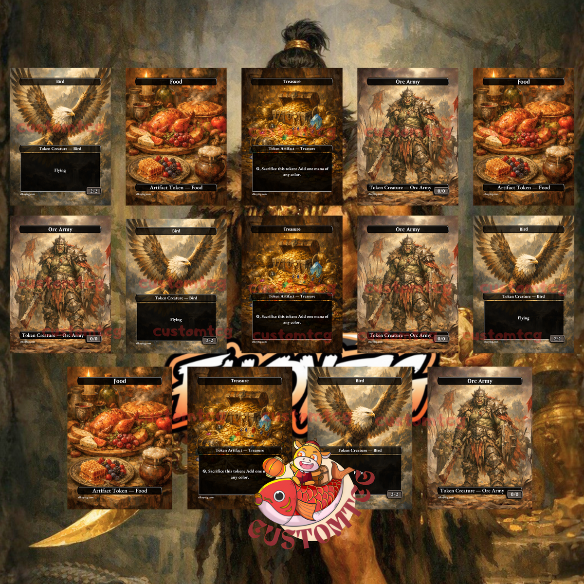 Tasigur, the Golden Fang Custom Deck