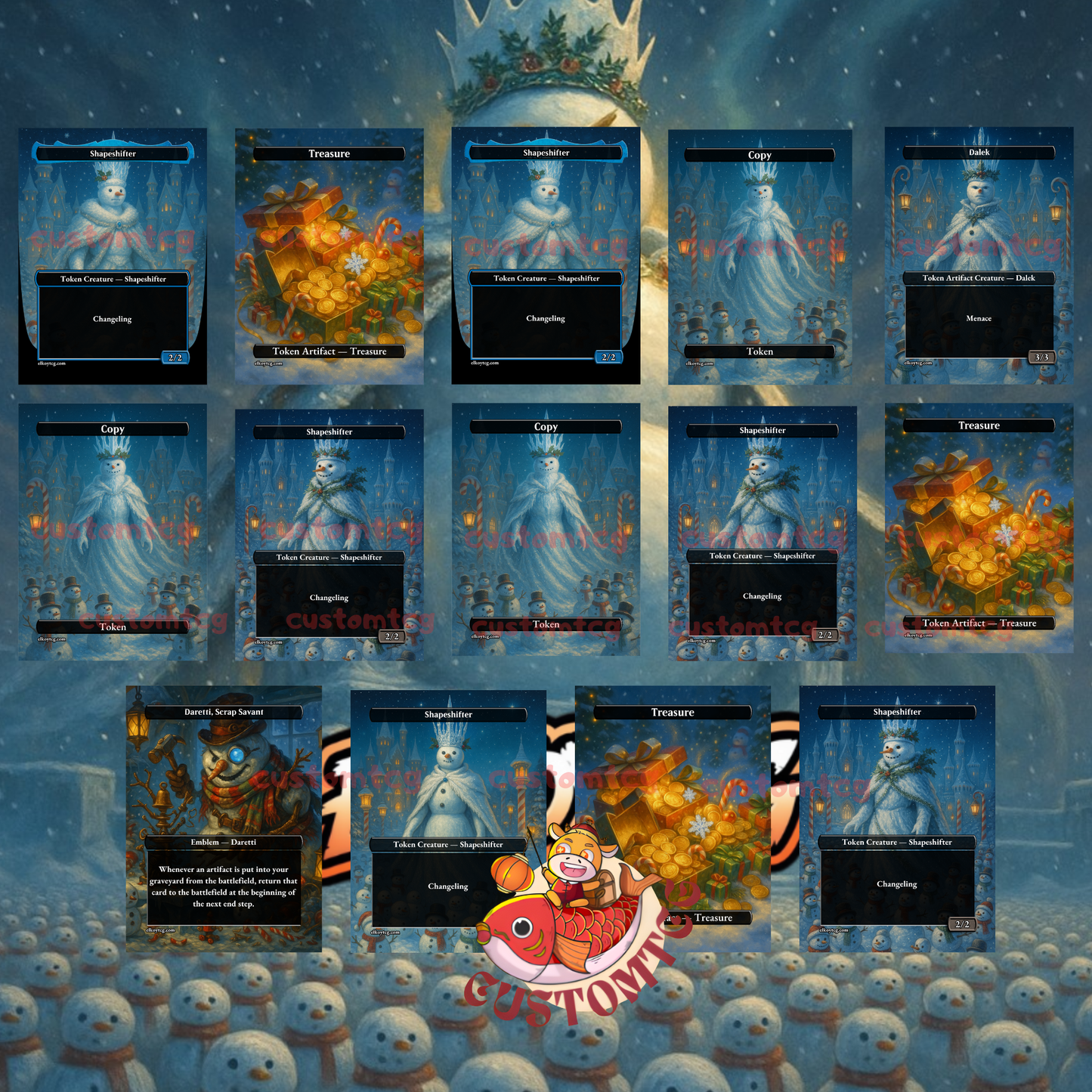 The Dalek Emperor Custom Deck