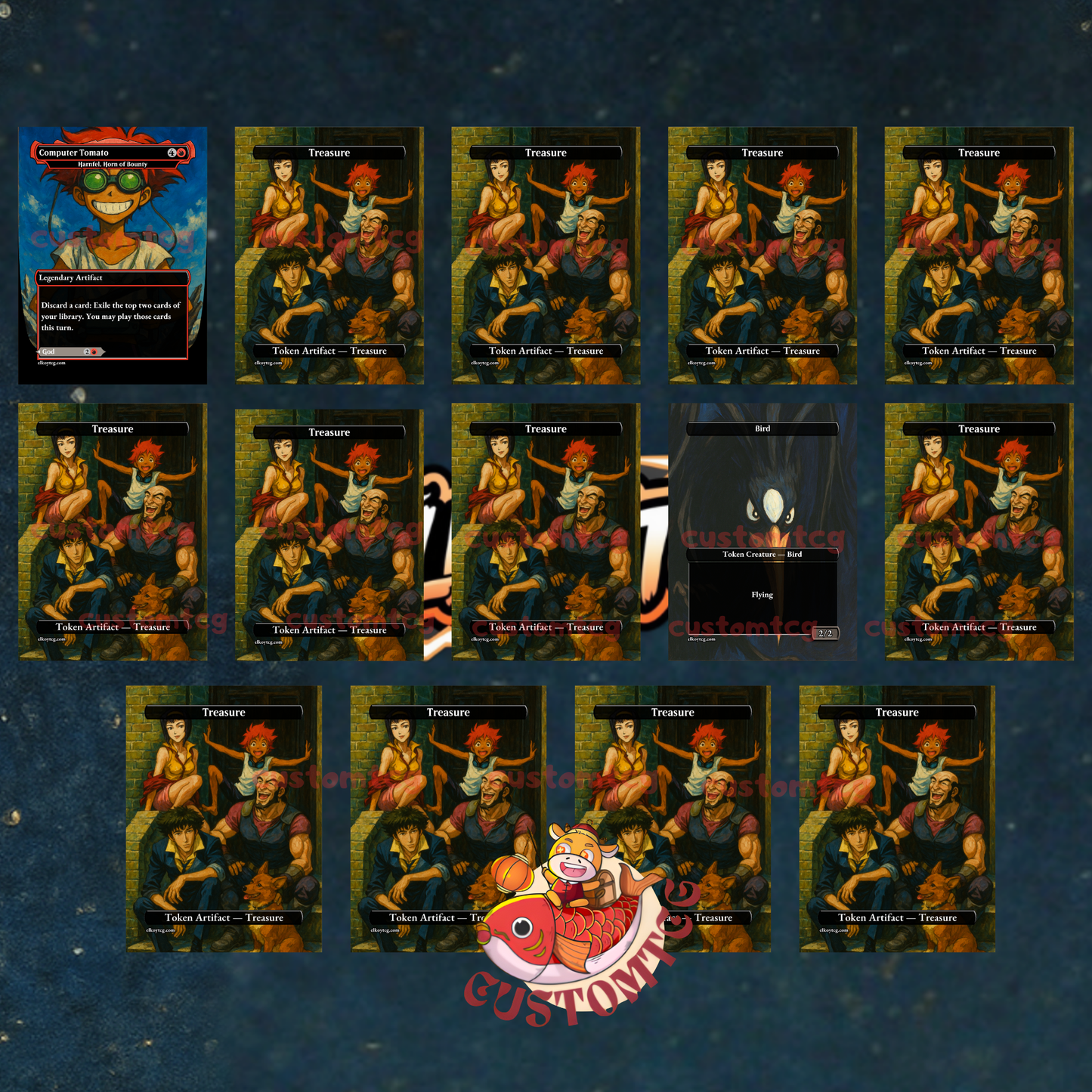 Cowboy Bebop Custom Deck