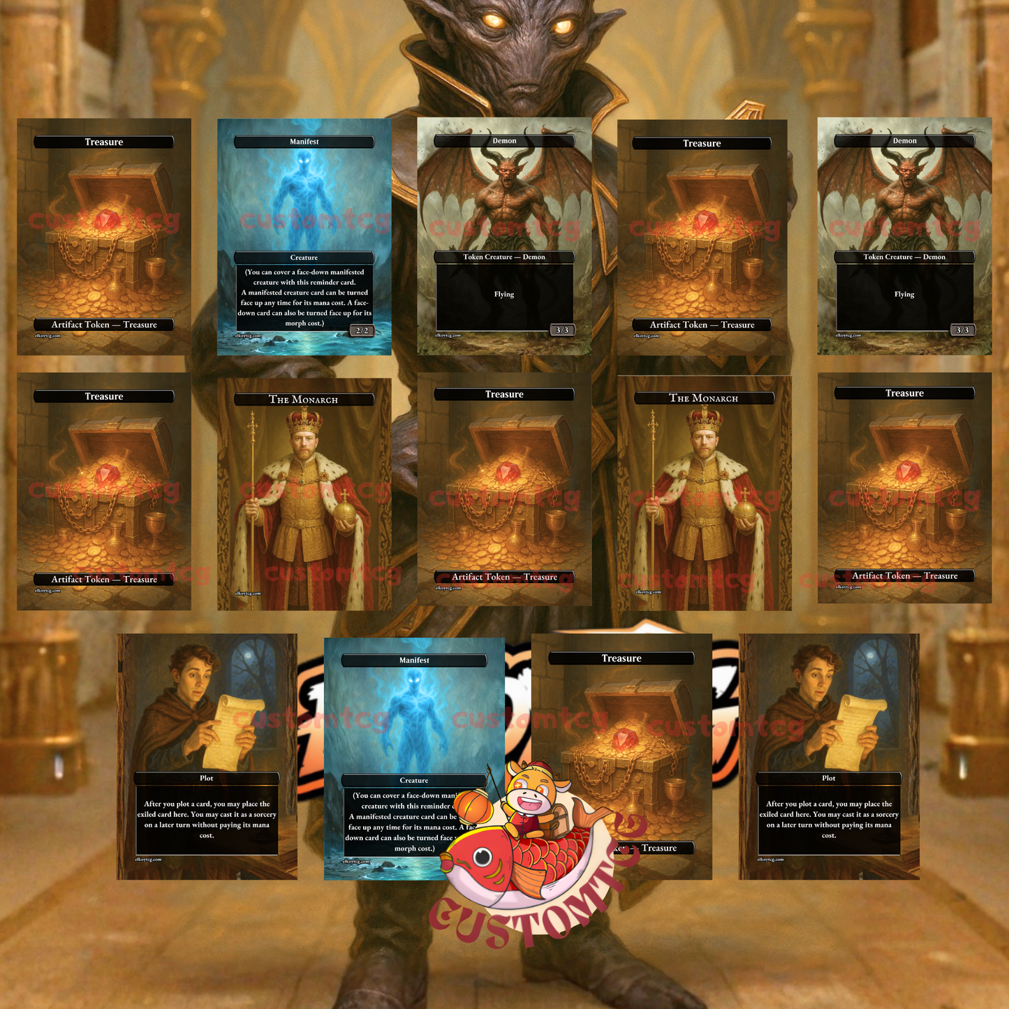 Gonti, Canny Acquisitor Custom Deck