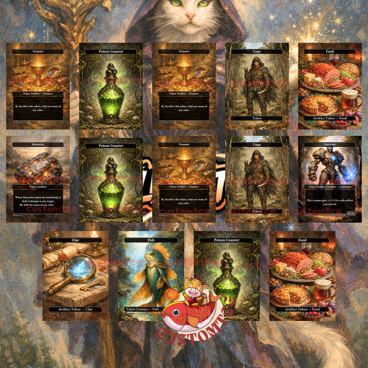 Roxanne, Starfall Savant — Custom Deck (100 Cards + Tokens)