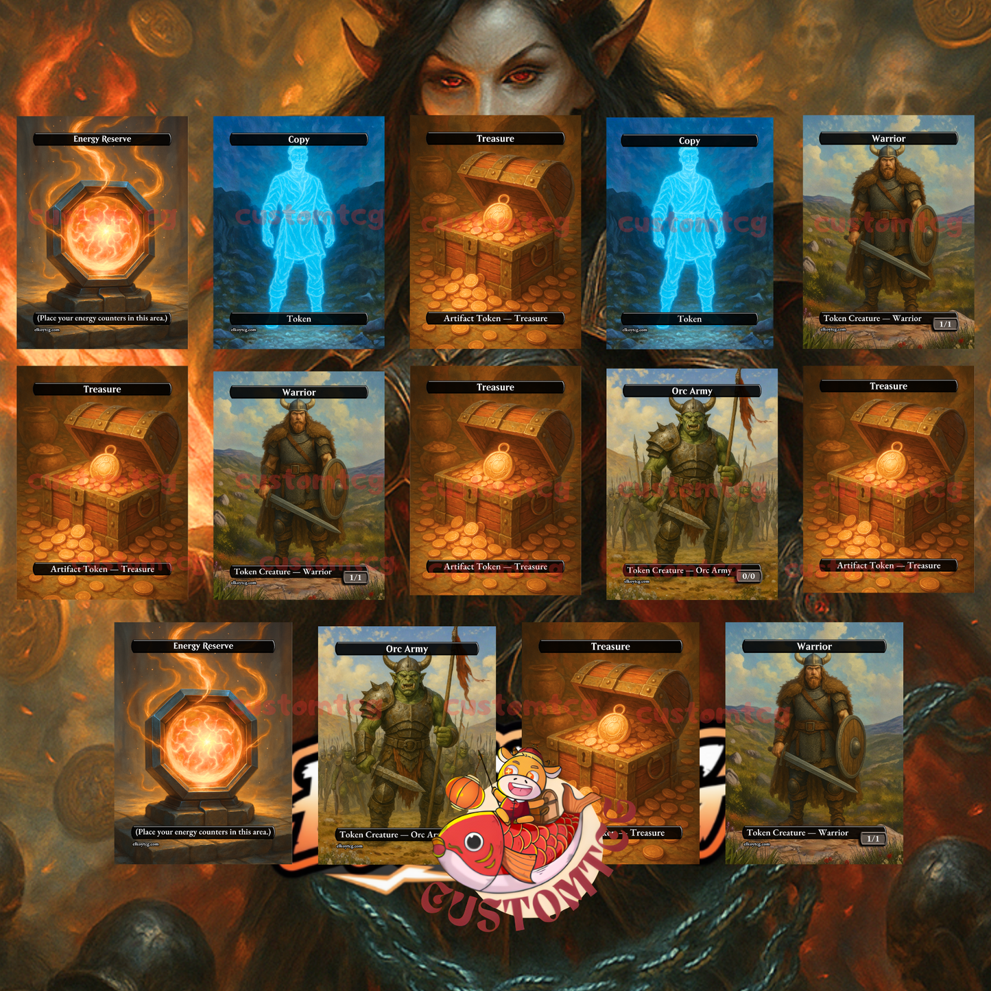 Dihada, Binder of Wills Custom Deck