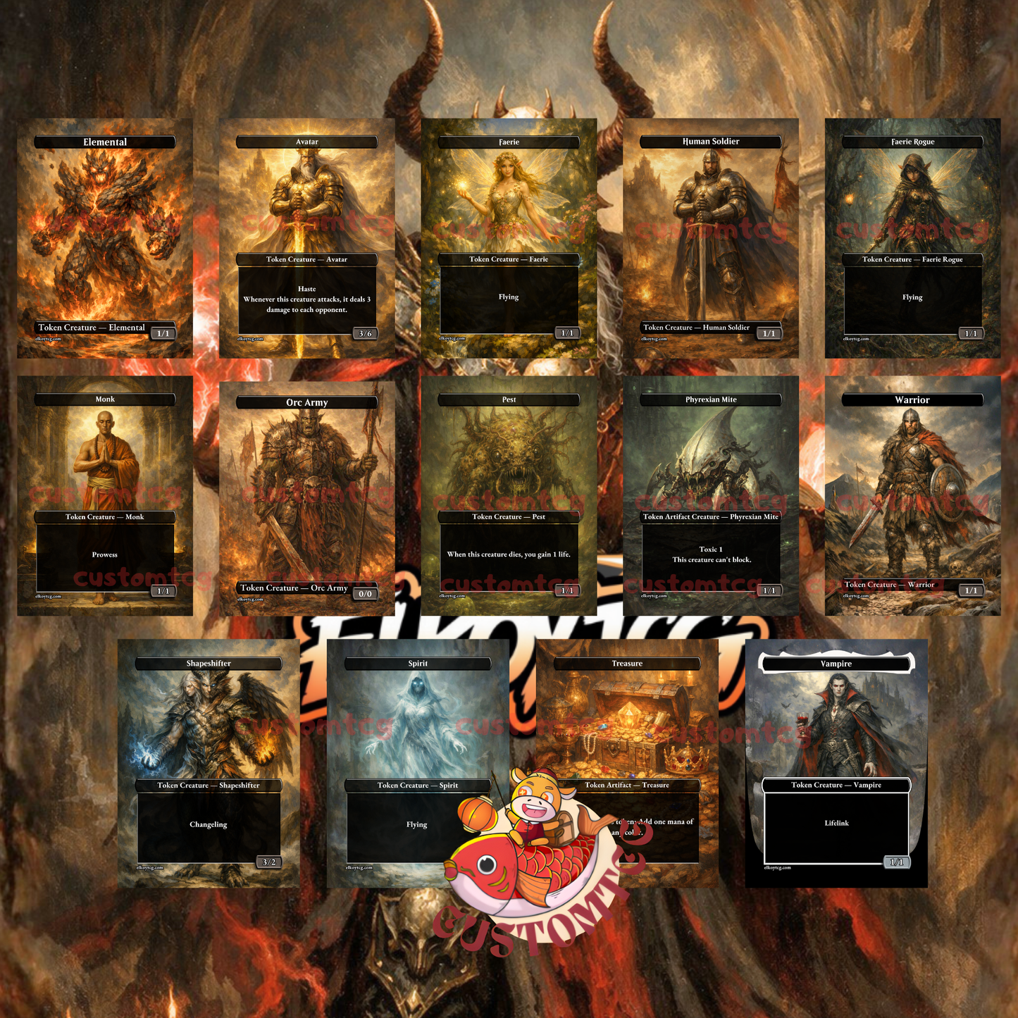 Extus, Oriq Overlord custom deck