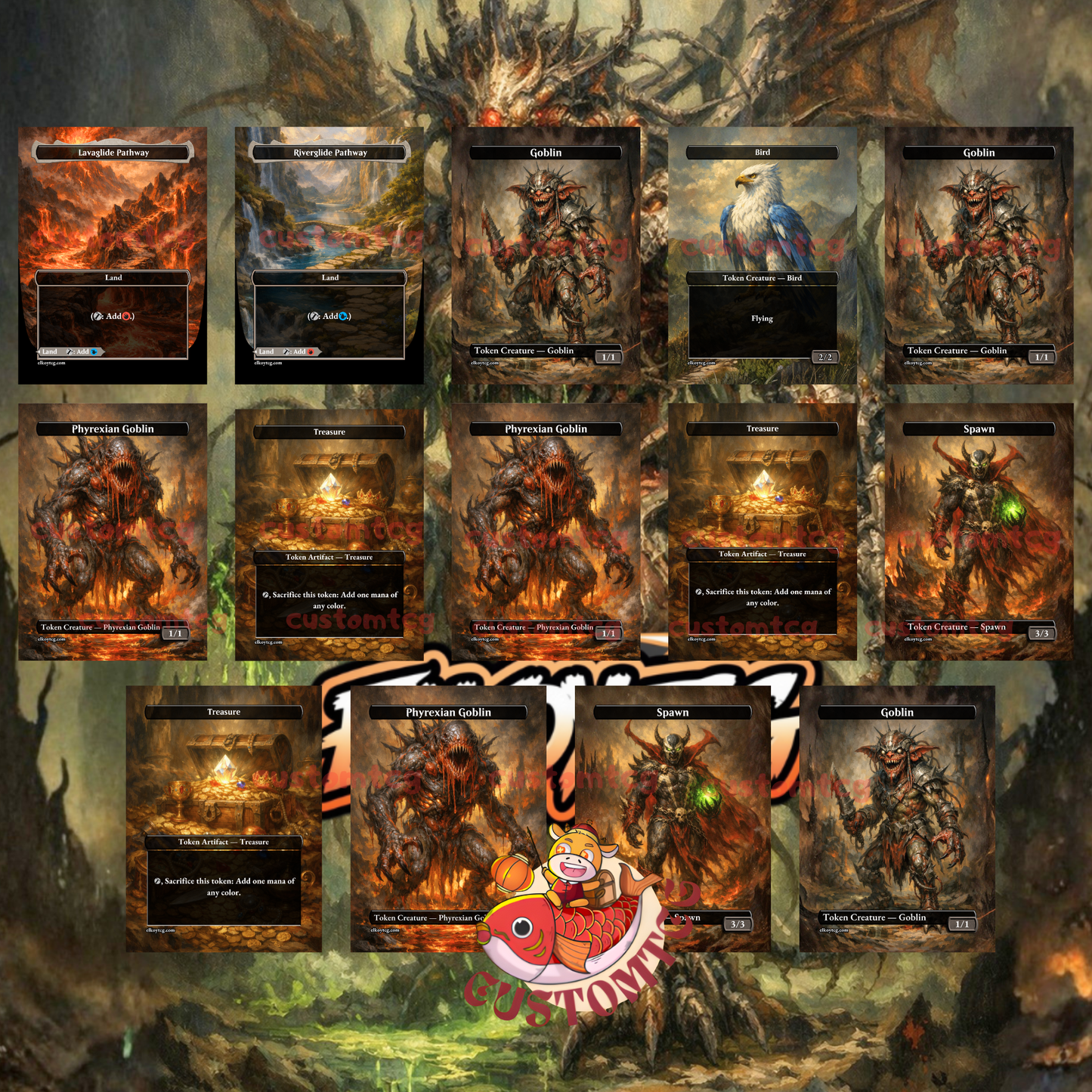 Ovika, Enigma Goliath Custom Deck