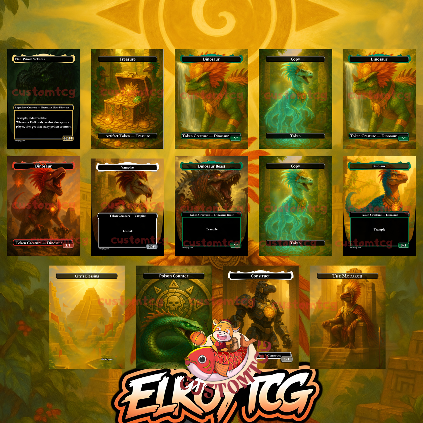 Gishath Custom Deck – Top 15 EDH Challenge! 🏆