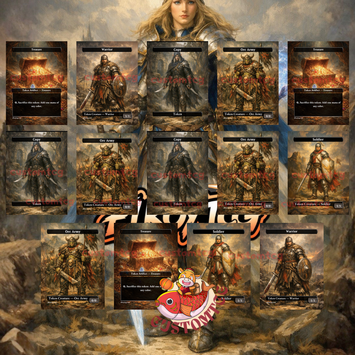 Celes V2 — Custom Commander Deck (100 Cards + Tokens)