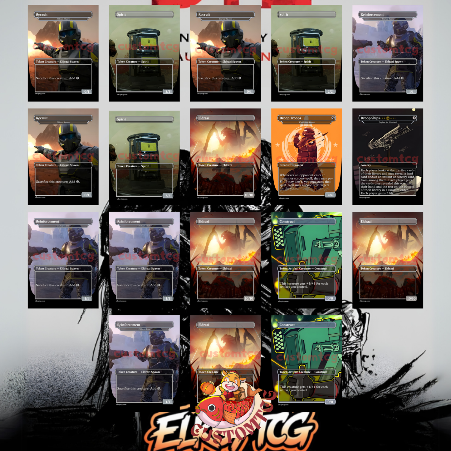 Helldivers Custom Themed Deck