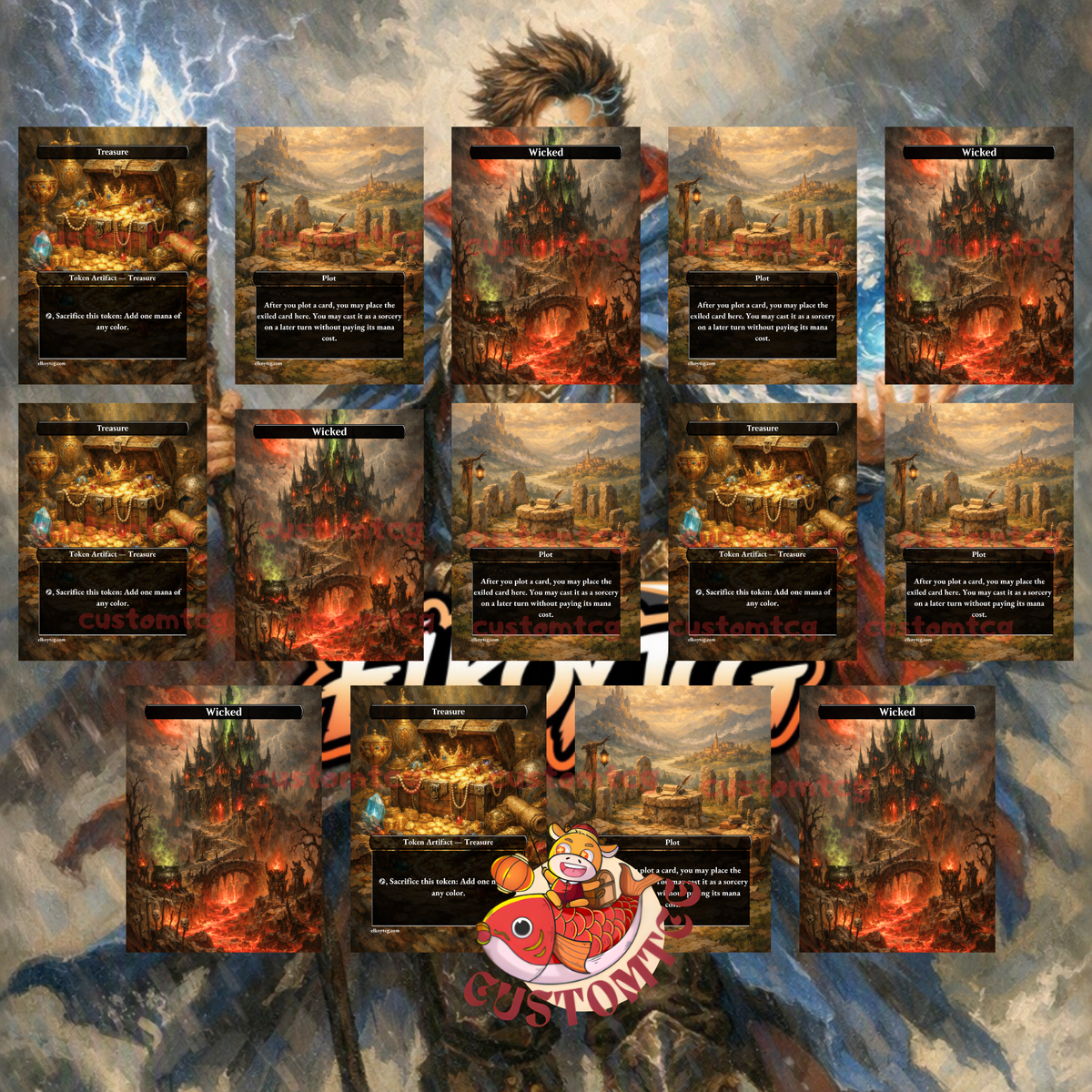 Ral, Monsoon Mage — Izzet Spellslinger Storm Custom Deck