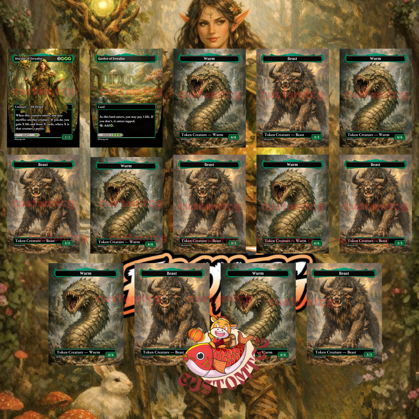 Marwyn, the Nurturer Custom Deck