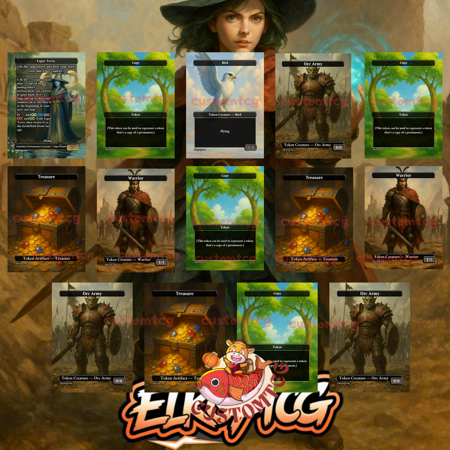 Terra, Magical Adept Custom Deck