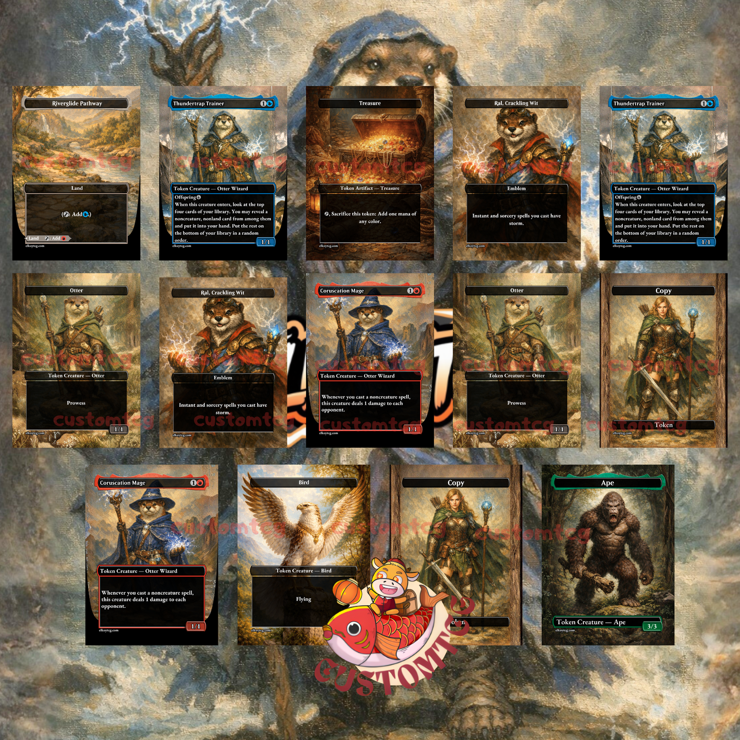 Alania, Divergent Storm Custom Deck 🦦🌩️