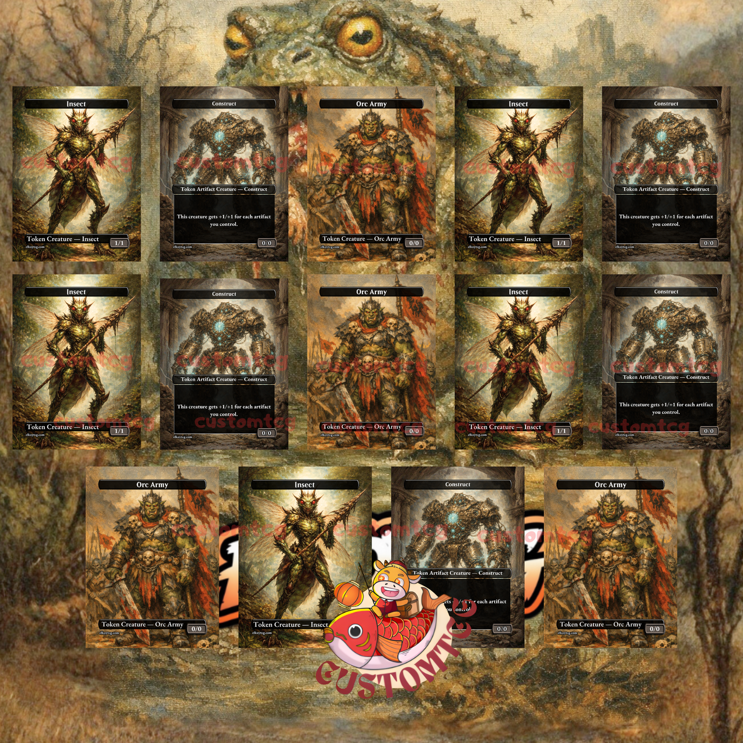 The Gitrog Monster Custom Deck