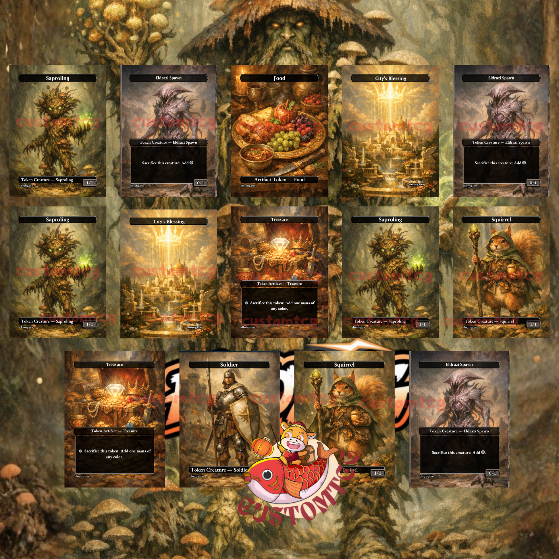 Ghave, Guru of Spores Custom Mtg Commander Deck ElkoyTCG Ghave, Guru of Spores Custom Mtg Commander Deck ElkoyTCG