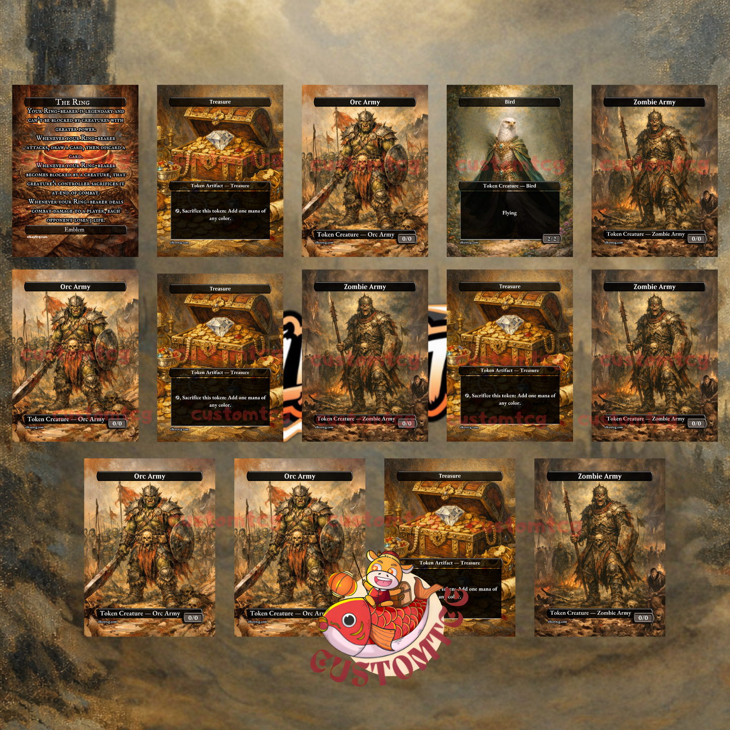 Saruman, the White Hand Custom Deck