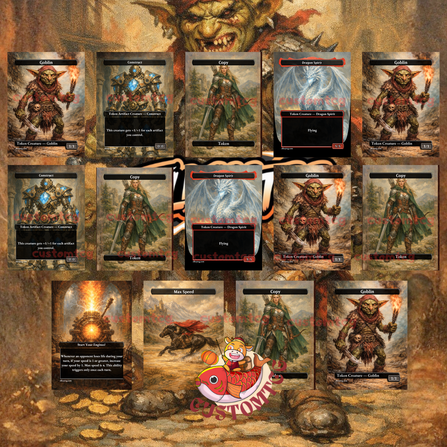 Krenko, Mob Boss Custom Deck V2