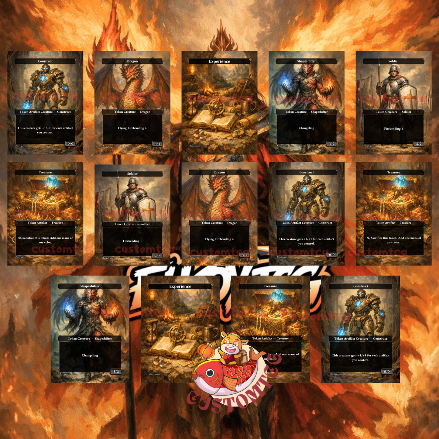 Ozai, the Phoenix King Custom Deck