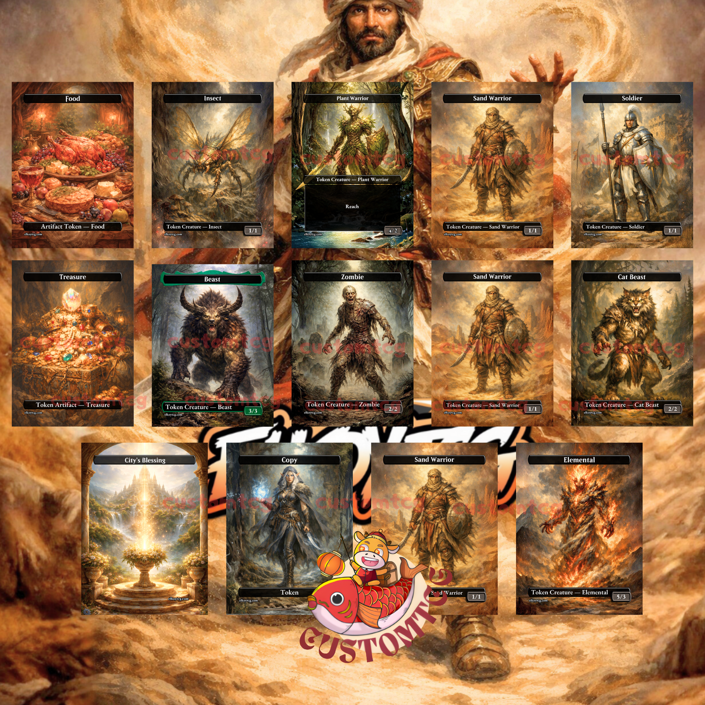 Hazezon, Shaper of Sand Custom Deck