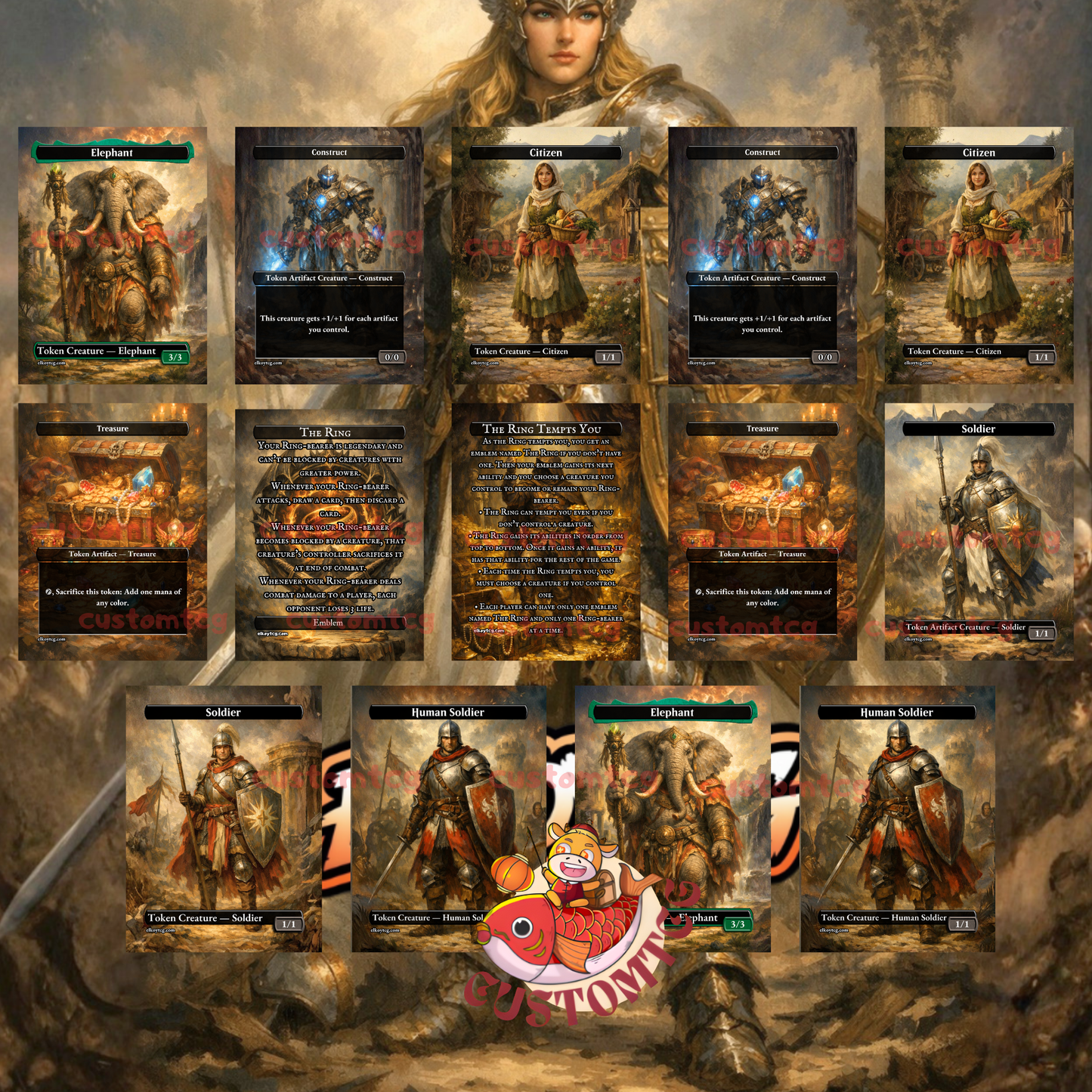 Myrel, Shield of Argive Custom Deck